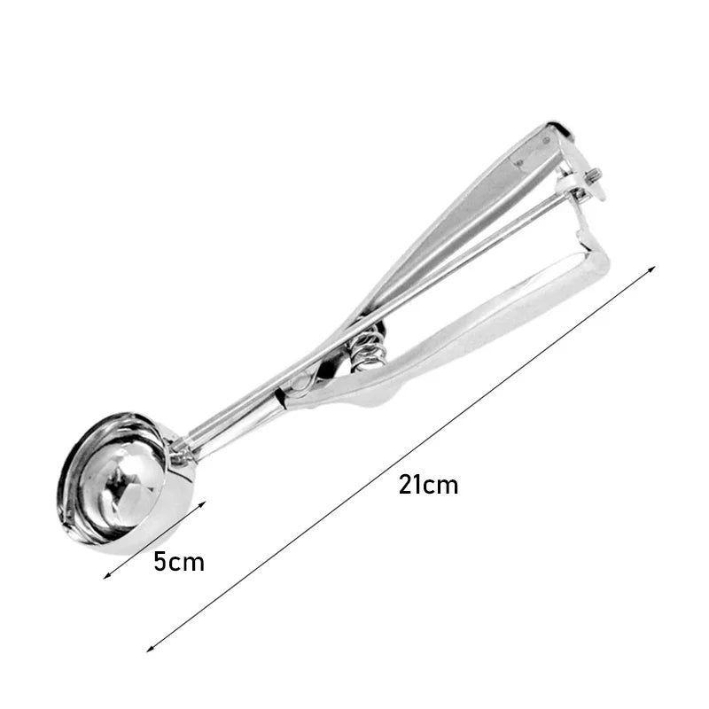 Eisschaufel Set | Antihaft | Ergonomischer Griff | Edelstahl