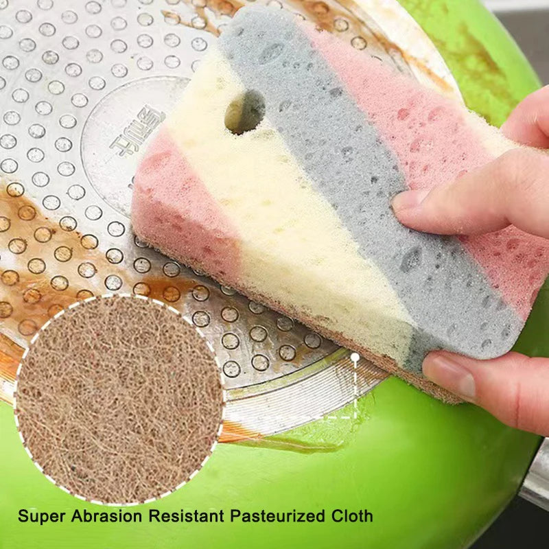 Geschirrschwamm | Hochabsorbierend | Reichhaltiger Schaum | Zellulose