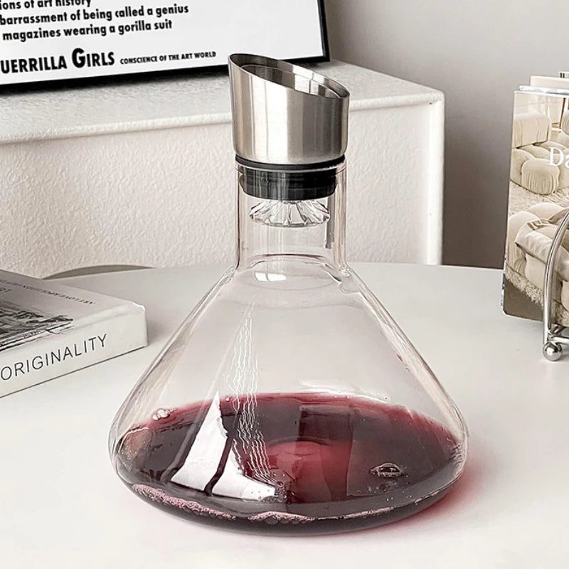 Weinkaraffe 1550 ml – Eleganter Dekanter aus Glas