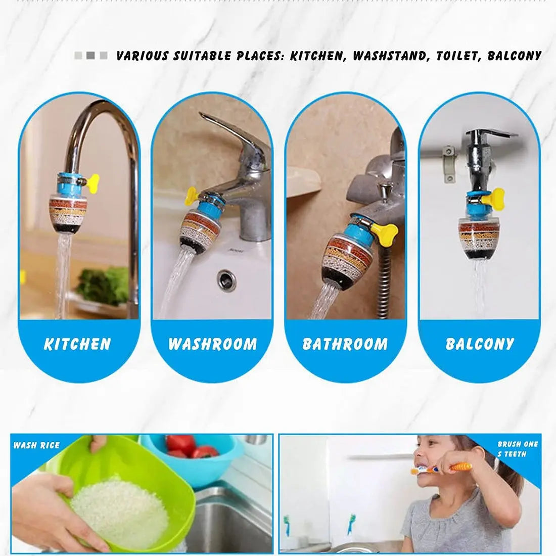 1+1 Gratis | Aktivkohle-Wasserfilter – Sauberes Leitungswasser direkt aus dem Hahn Mivoza Deutschland