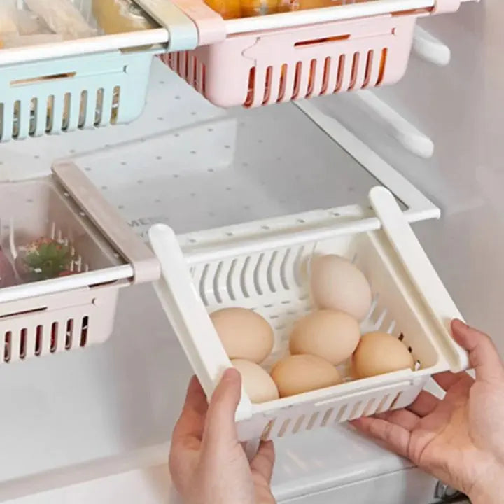 1+1 Gratis | Ausziehbare & Erweiterbare Kühlschrank-Schublade Mivoza Deutschland