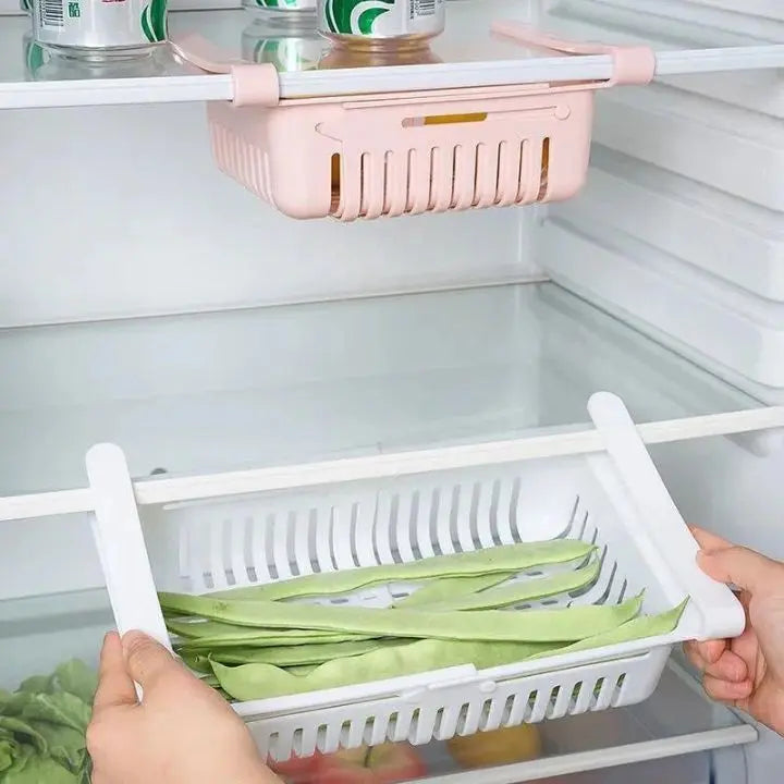 1+1 Gratis | Ausziehbare & Erweiterbare Kühlschrank-Schublade Mivoza Deutschland