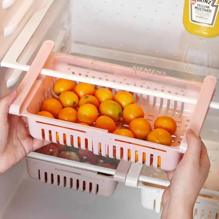 1+1 Gratis | Ausziehbare & Erweiterbare Kühlschrank-Schublade Mivoza Deutschland