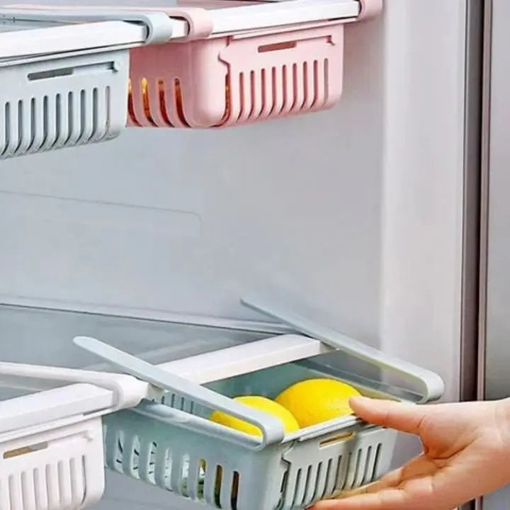 1+1 Gratis | Ausziehbare & Erweiterbare Kühlschrank-Schublade Mivoza Deutschland