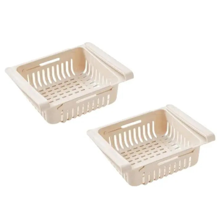 1+1 Gratis | Ausziehbare & Erweiterbare Kühlschrank-Schublade Mivoza Deutschland