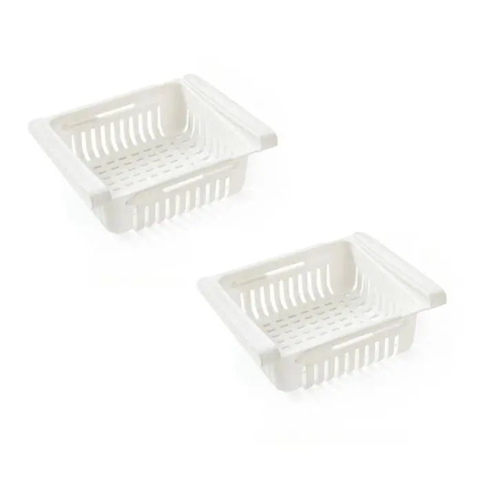 1+1 Gratis | Ausziehbare & Erweiterbare Kühlschrank-Schublade Mivoza Deutschland