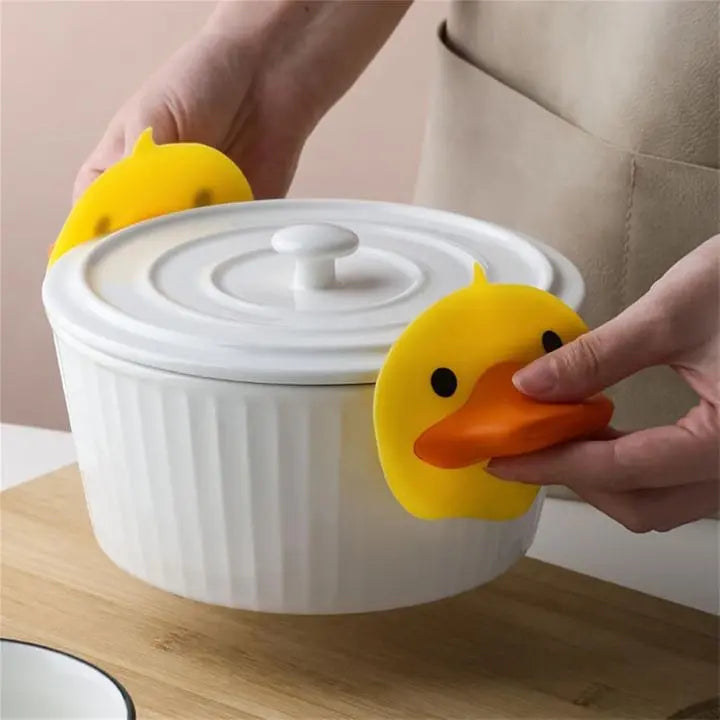 1+1 Gratis | Gelbe Enten hitzebeständige Silikonmatte Mivoza Deutschland