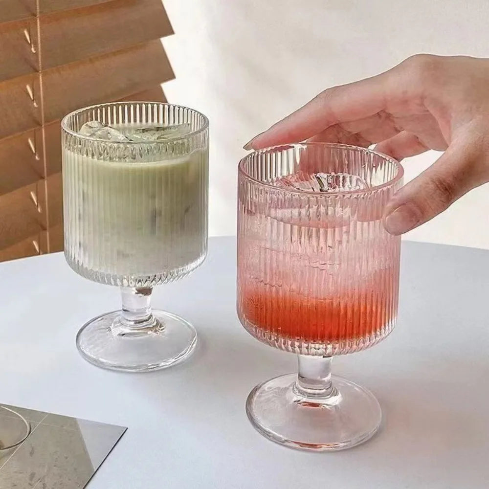 2er-Set Glasbecher – Hitzebeständig & Verdickt – 300 ml – Ideal für Saft & Espresso