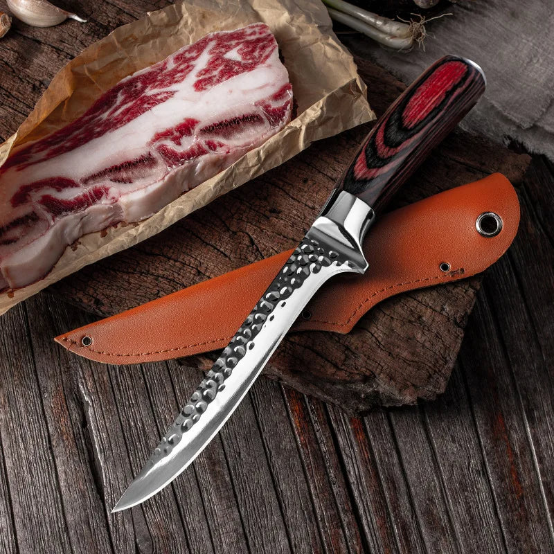 Gesmeed Ausbeinmesser 5,5 Zoll – Edelstahl Küchenmesser für Fleisch, Fisch & Gemüse