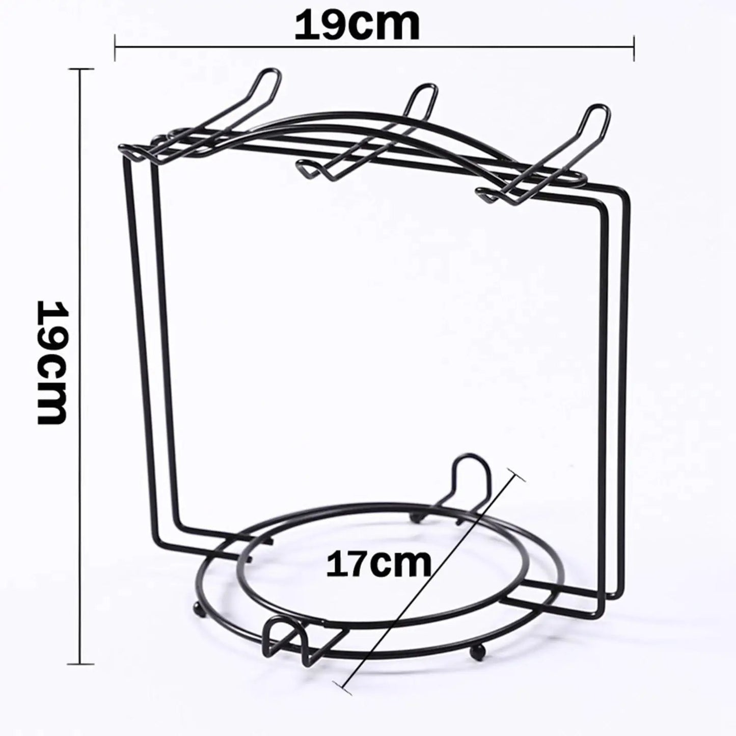 Becherhalter | Platzsparend | Stabil und Sicher | Metall