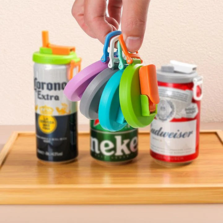CanGuard Deckel | Auslaufsicher | Hygienischer Schutz | Spülmaschinenfest (4 Stück)