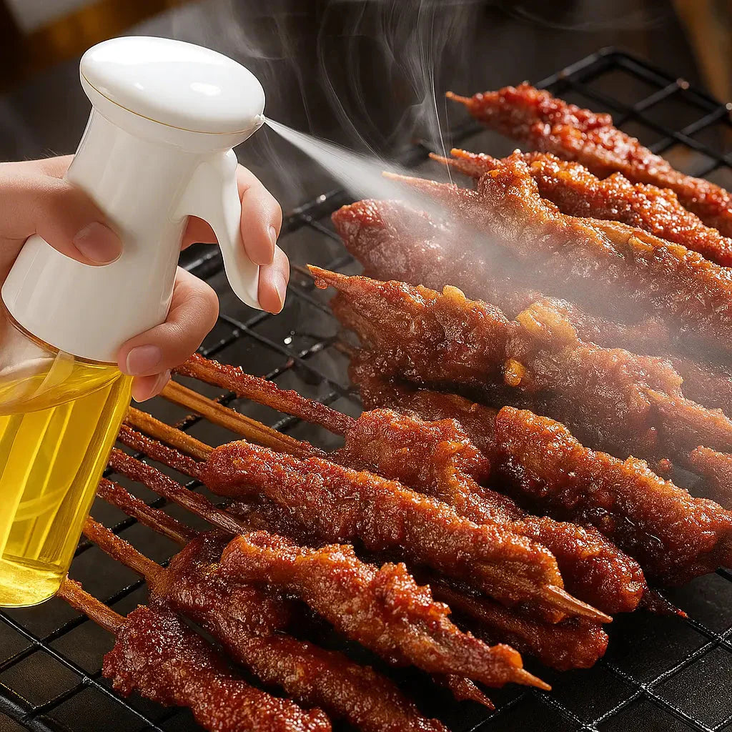 Ölsprüher mit Pumpfunktion – Perfekt für Pfanne, Grill & Heißluftfritteuse Mivoza Deutschland