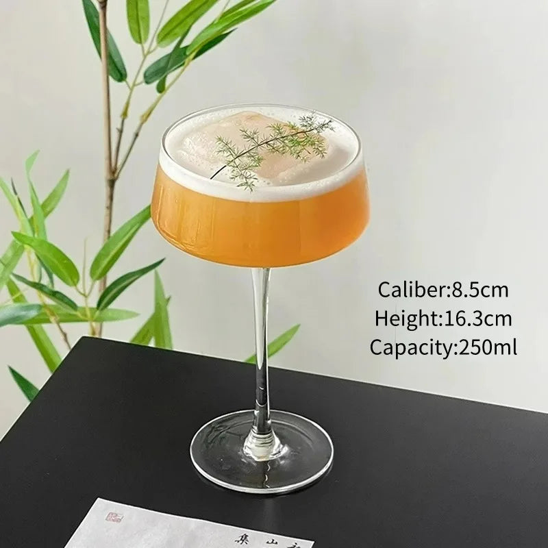 Set aus 2 Cocktailgläsern – Japanischer Stil – Kreatives Design – 250 ml