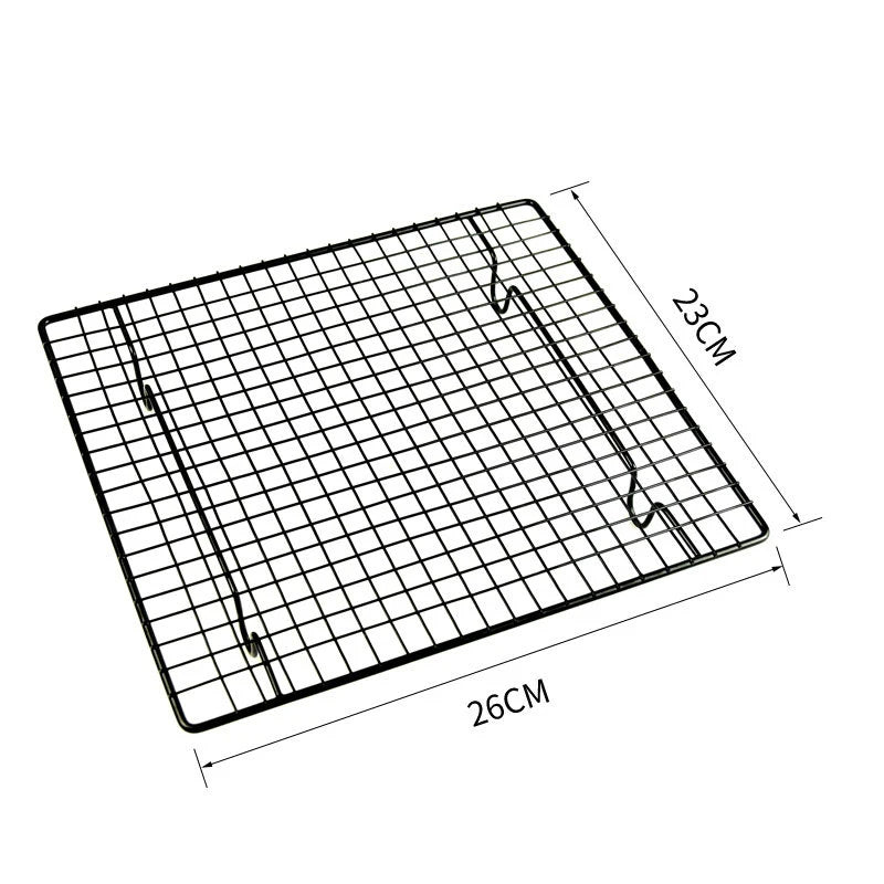 Antihaft-Kühlgitter für Kuchen, Gebäck und Brot – 27,5x25,5 cm