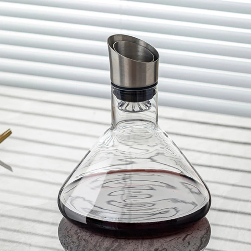 Weinkaraffe 1550 ml – Eleganter Dekanter aus Glas