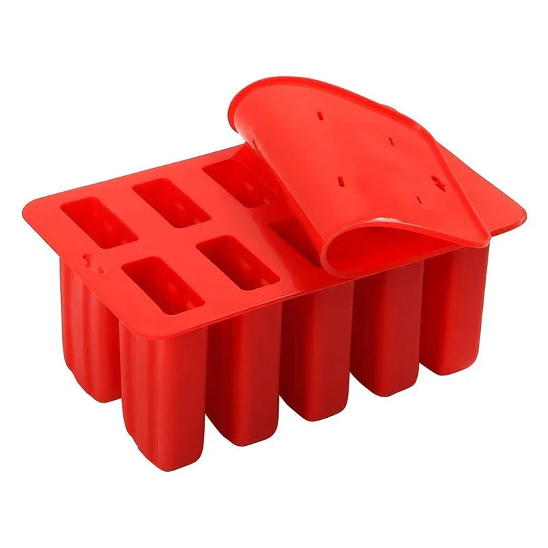 Eisformen aus Silikon – 10er Set – Lebensmittelecht & BPA-frei – 8,8 x 5,7 Zoll