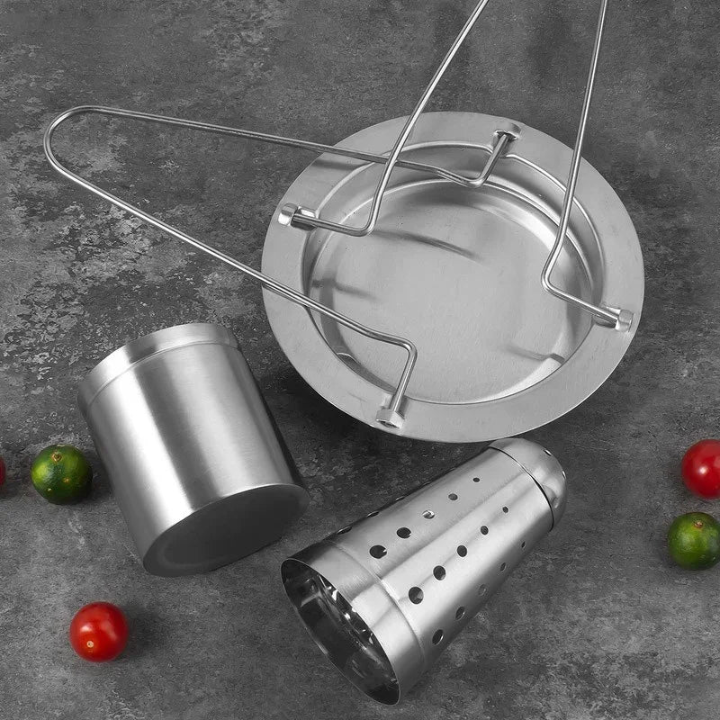 Bierdosen-Hähnchenhalter – Edelstahl Grillgestell für saftiges Geflügel – Antihaft, Stabil, BBQ & Backofen