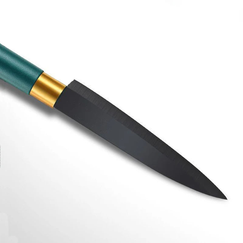 2-teiliges Küchenmesser-Set – Scharfes Edelstahlmesser für Obst, Gemüse und Sushi