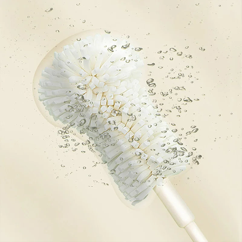 Set aus 2 Glasreinigern mit langem Griff – Spons Borstel Cup Scrubber für Weingläser, Flaschen und Haushaltsreinigung – Küchenschwämme für Glaswaren, 26/40 cm x 9 cm x 6 cm