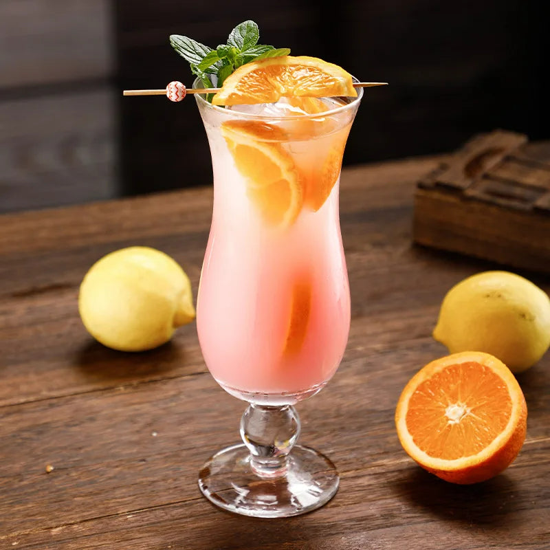 2 Stuks Cocktailglas mit breiter Öffnung – 300 ml Kurzes Fußdesign, Sommer-Essential für Säfte und Cocktails