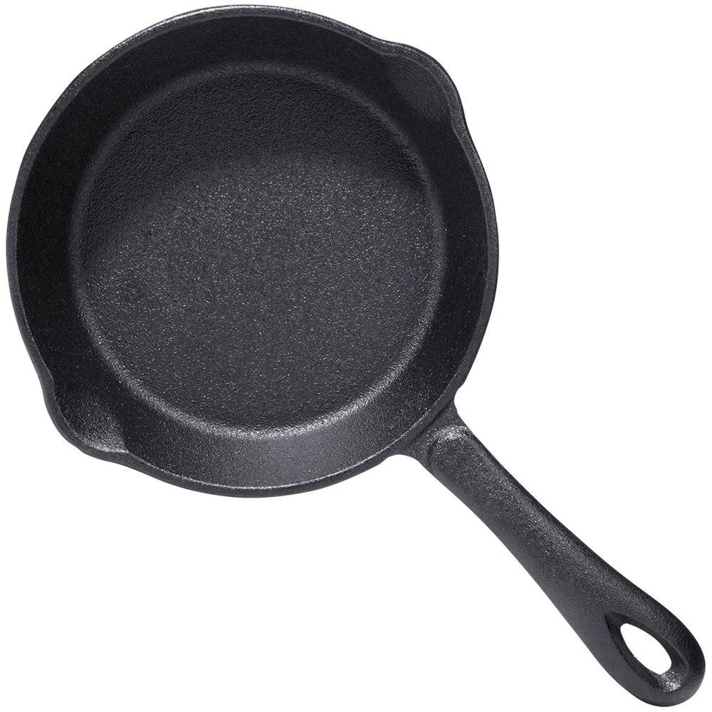 Gusseisenpfanne – 16 cm – Für Herd, Grill & Backofen – Robust & Hitzebeständig