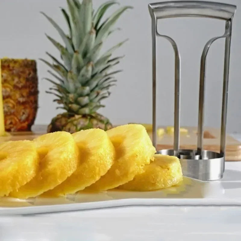 Ananas Dunschiller aus Edelstahl – Professionelles Küchenutensil für schnelles und einfaches Schälen von Ananas