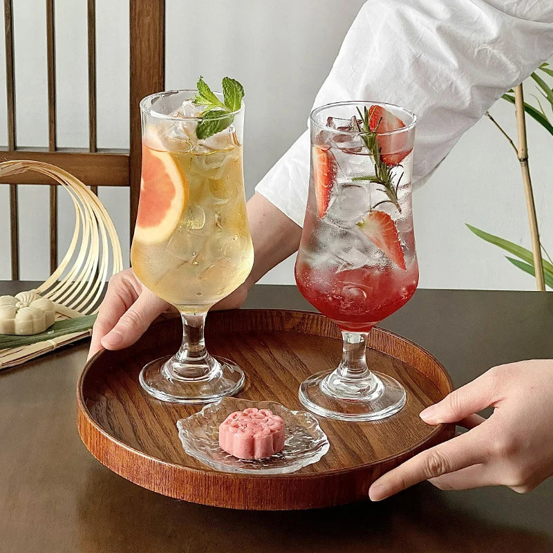 2er-Set Kristall Champagnergläser mit 3D-Rosen-Design – Elegante Sekt- und Cocktailgläser für besondere Anlässe