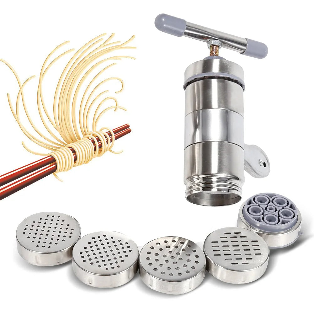 Pasta Presse | Antihaft | Vielseitige Formen | Metall