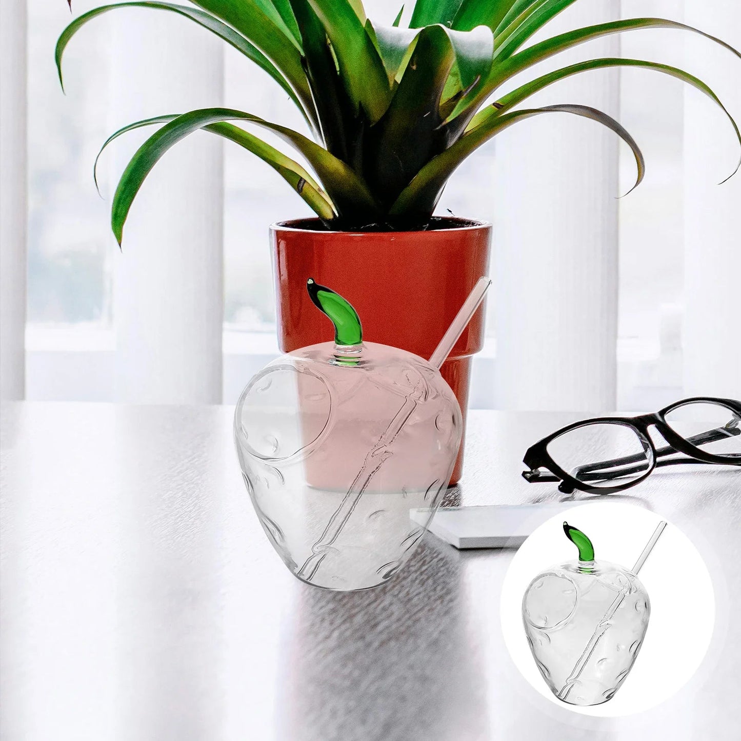 Glasbecher | Antihaft | Einfache Reinigung | Glas