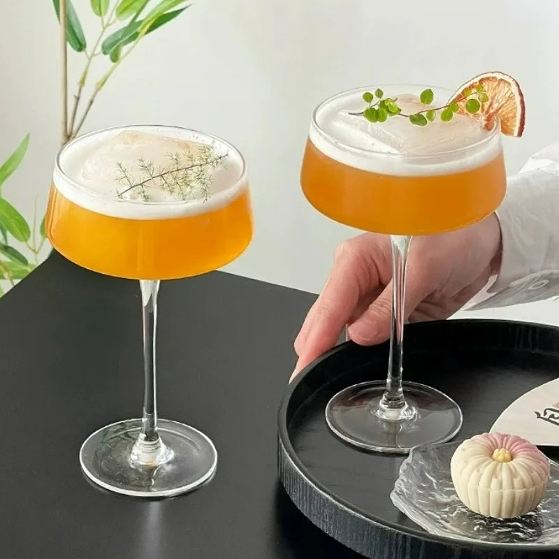 Set aus 2 Cocktailgläsern – Japanischer Stil – Kreatives Design – 250 ml