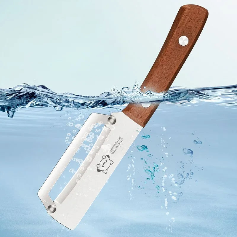 Peelingmesser | Antihaft | Ergonomischer Griff | Edelstahl