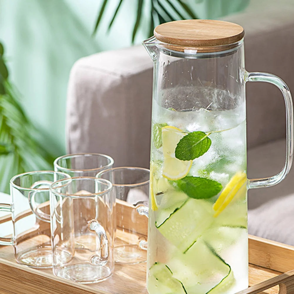 Karaffe | Antihaft | Gleichmäßige Wärmeverteilung | Glas