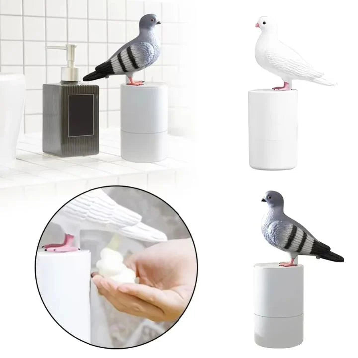 Automatischer Tauben Seifenspender – Berührungslos, 300ml, Nachfüllbar