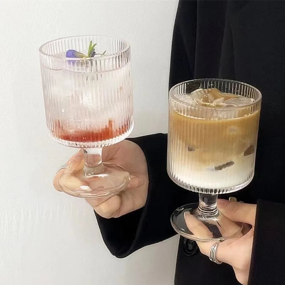 2er-Set Glasbecher – Hitzebeständig & Verdickt – 300 ml – Ideal für Saft & Espresso
