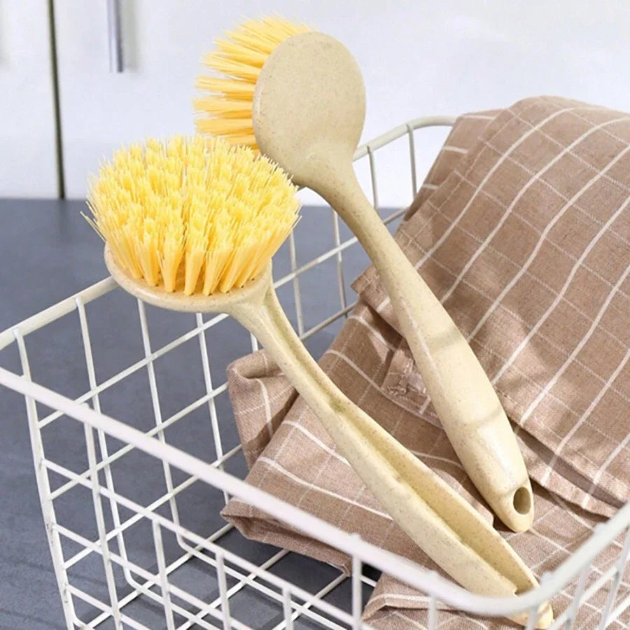 5-teiliges Reinigungsbürsten-Set – Lange Küchenbürste – Ölbeständig & Vielseitig