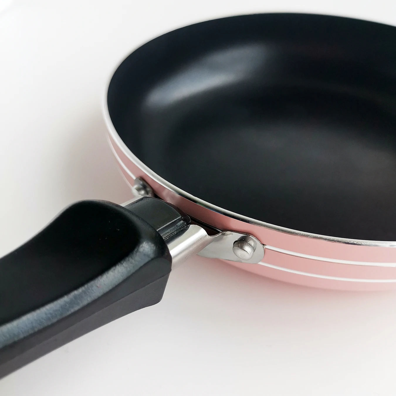Antihaft Bratpfanne 6,5 Zoll – Aluminium, Flache Pfanne für tägliches Kochen