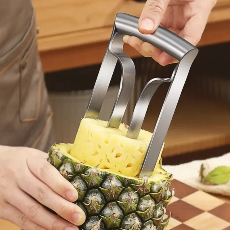 Ananas Dunschiller aus Edelstahl – Professionelles Küchenutensil für schnelles und einfaches Schälen von Ananas