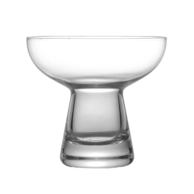 Set mit 2 Martini-Gläsern – 180 ml – Hochwertiges, stoßfestes Glas – Kreatives Design