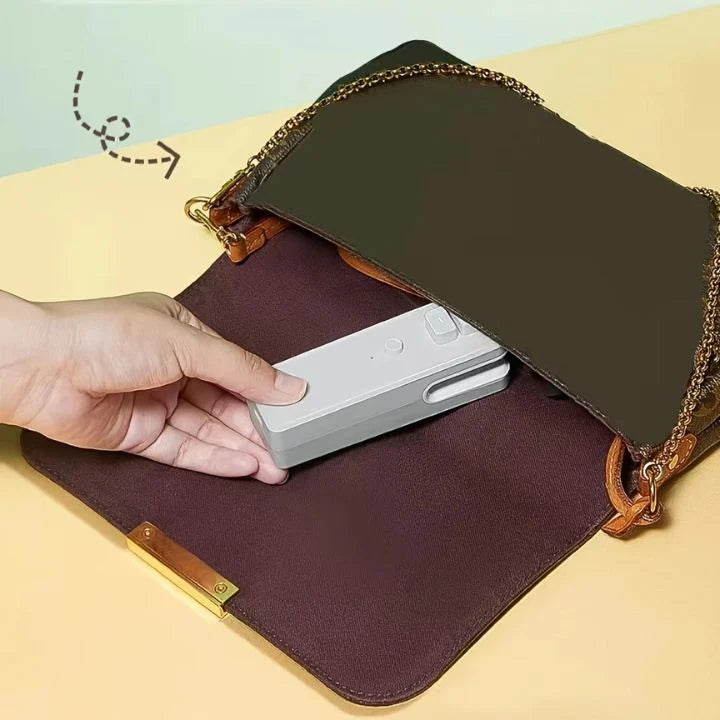 2er-Set 2-in-1 Mini Folienschweißer & Kutter – USB-aufladbar – Tragbar & einfach zu bedienen