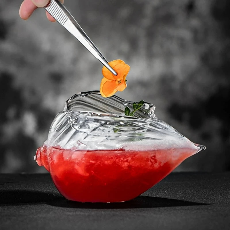 Set aus 2 Muschelform Cocktailgläsern – Premium Design – 300 ml
