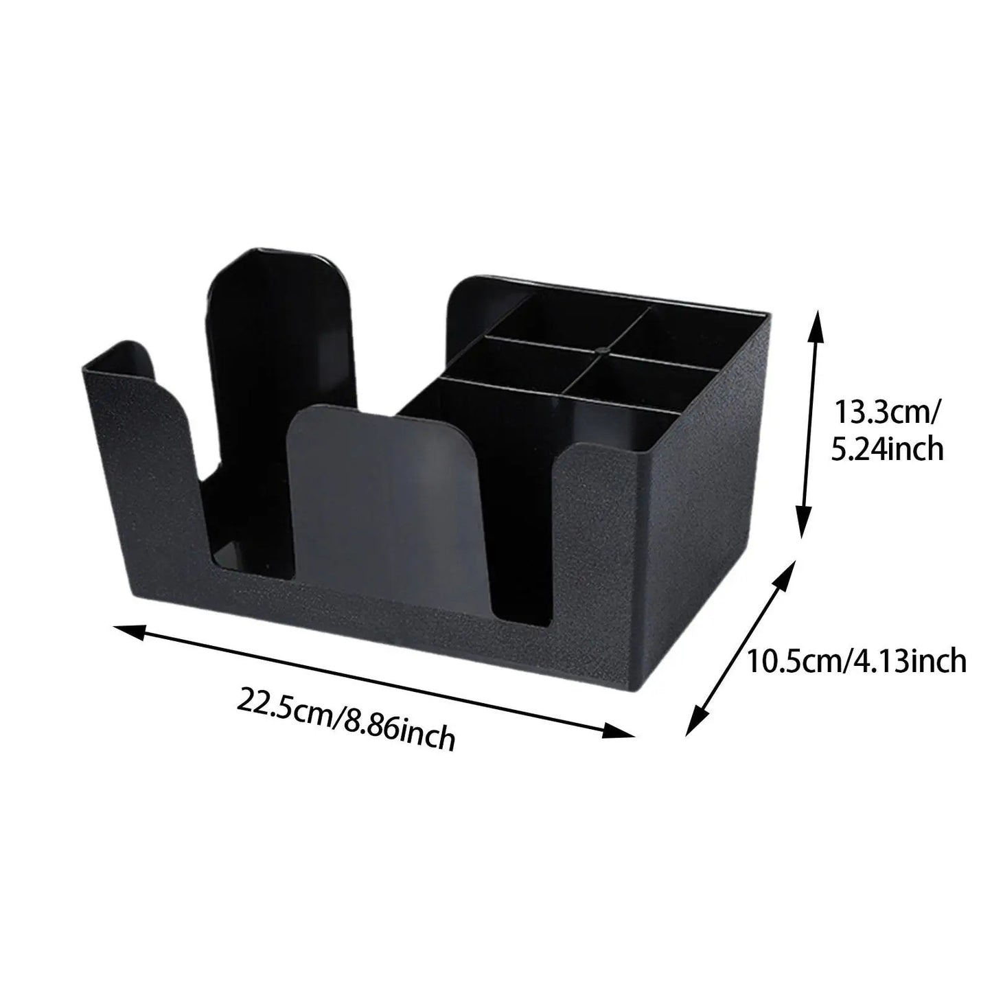 Bar Caddy Organizer – Kompakte Servietten- und Strohhalmhalterung für Bar, Restaurant & Zuhause