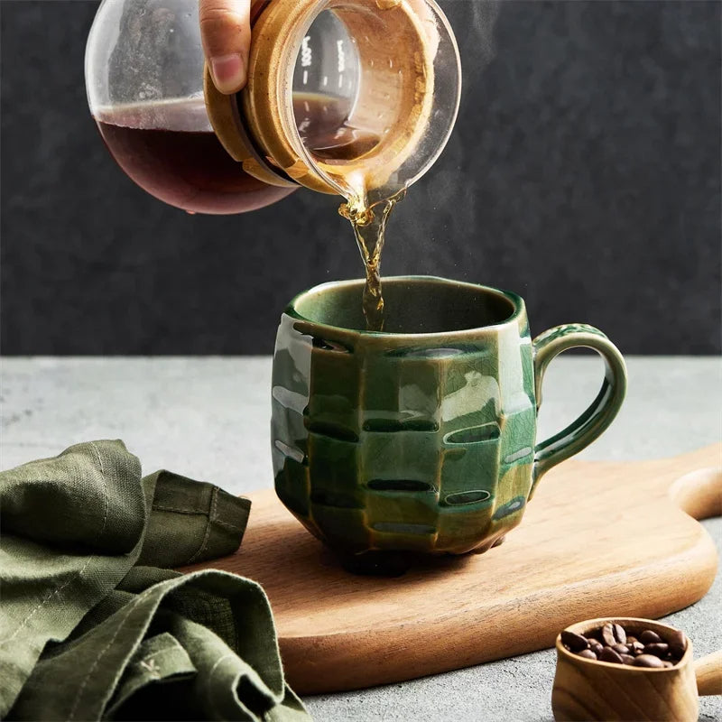 Kaffeetasse | 420 ml Volumen | Gleichmäßige Wärmeverteilung | Keramik