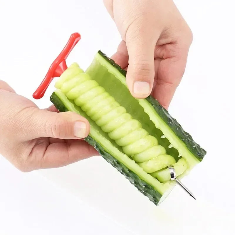 Spiralizer | Antihaft | Gleichmäßige Schnitte | Metall