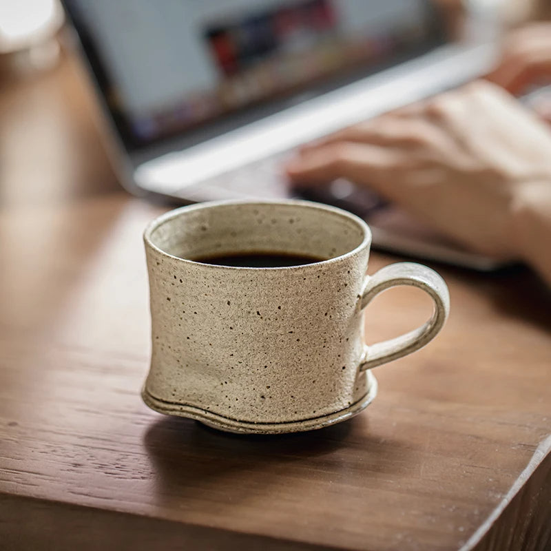 Latte Tasse | Antihaft | Gleichmäßige Wärmeverteilung | Keramik