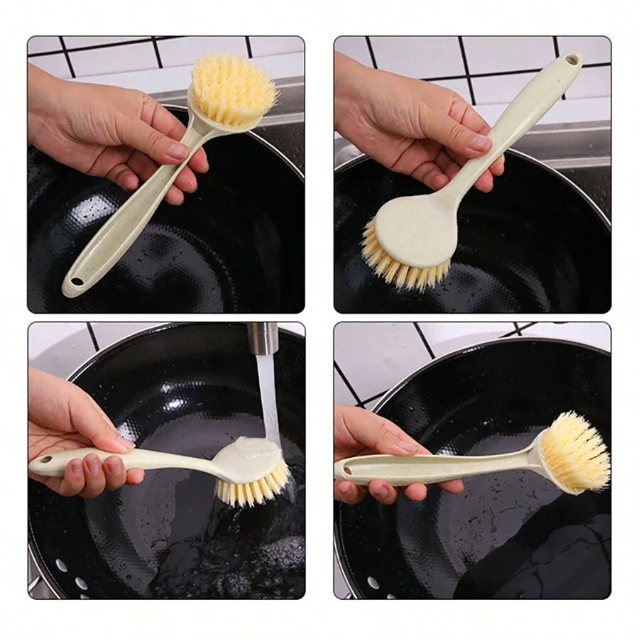 Küchenbürsten Set | Antihaft | Ergonomischer Griff | Kunststoff (5 Bürsten)