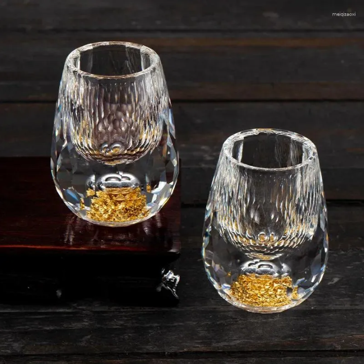 Kristall-Schnapsglas | Antihaft | Stabile Basis für sicheren Halt | Kristallglas