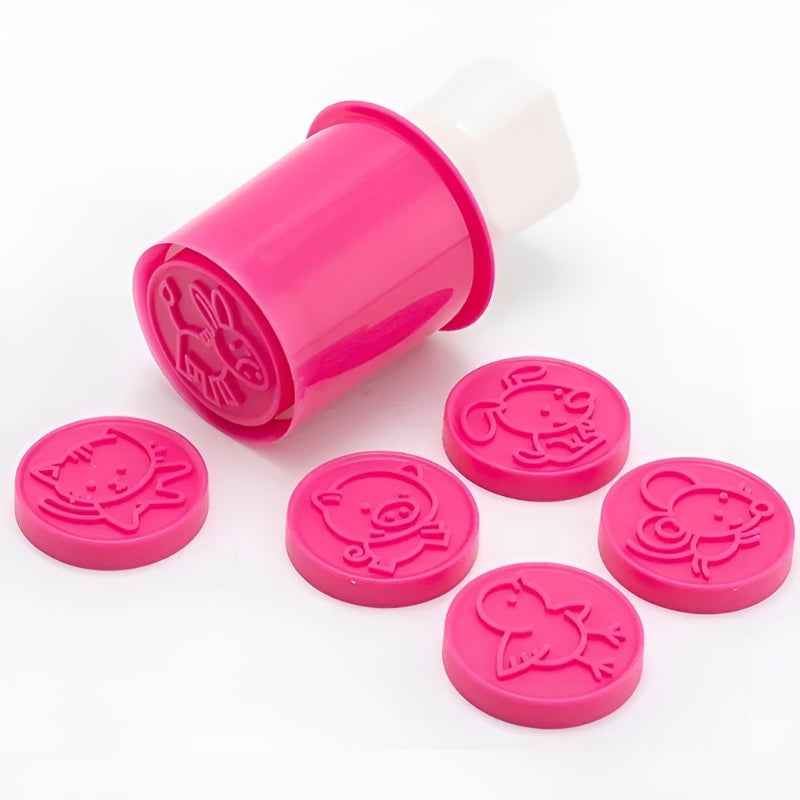 Kekse Stempel für kreative Plätzchen – Lustige Designs, Antihaft-Oberfläche, Ergonomisch