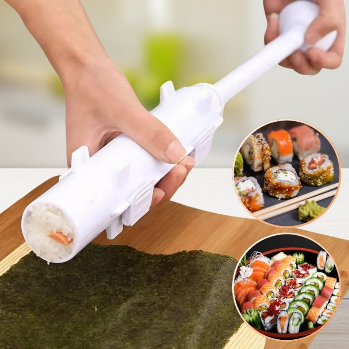 DIY-Sushi-Roller Maschine, Zylinder-Sushi-Rollen schnell und einfach zu Hause machen