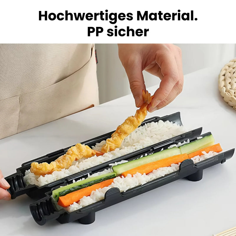 DIY-Sushi-Roller Maschine, Zylinder-Sushi-Rollen schnell und einfach zu Hause machen