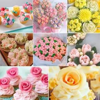 Blumen-Spritzdüsen-Set – Mühelose Tortendekoration Mivoza Deutschland